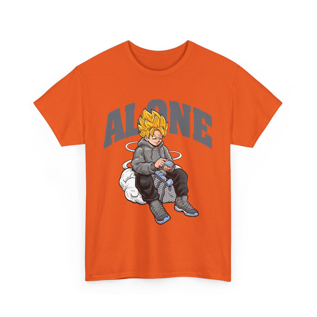 Alone T-Shirt - Graphic T-Shirt from Tee Utopia