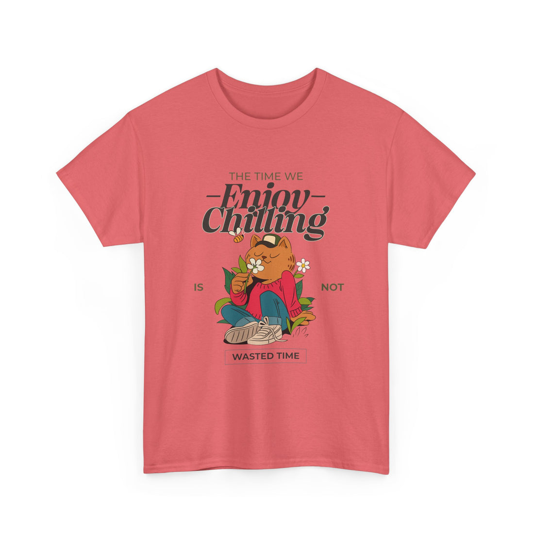 Enjoy Chilling T-Shirt - Graphic T-Shirt from Tee Utopia