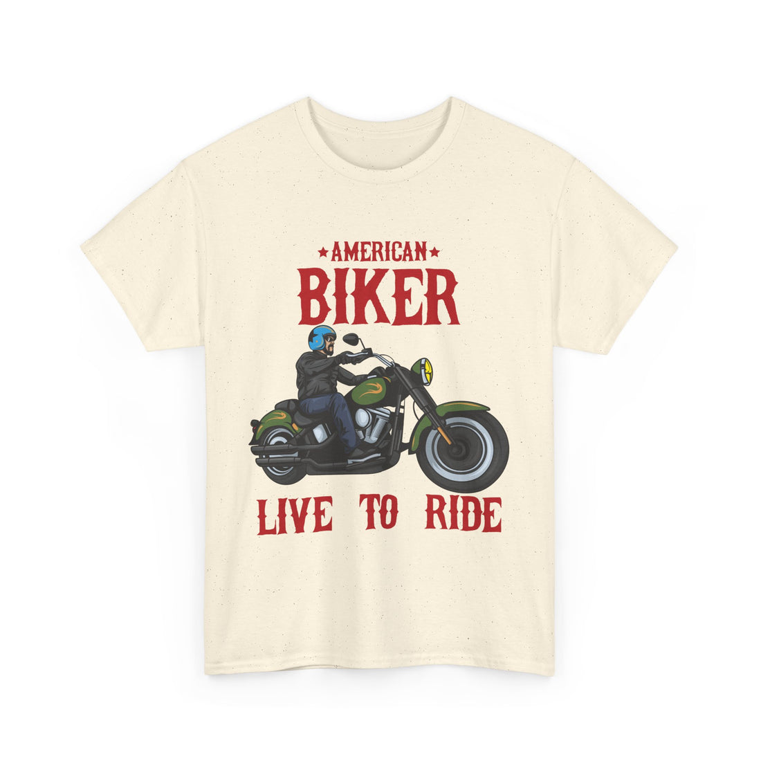 American Biker T-Shirt - Graphic T-Shirt from Tee Utopia