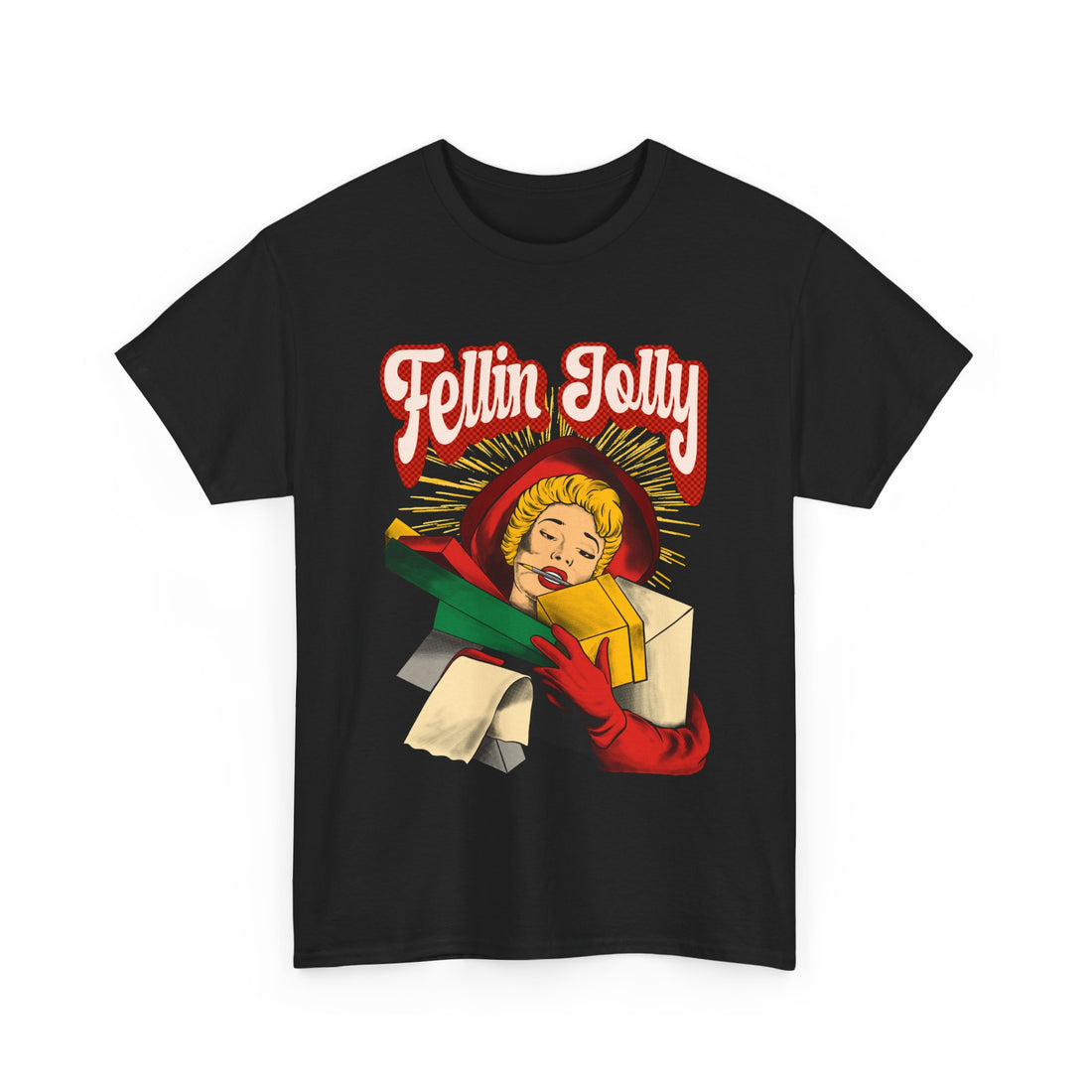 Feeling Jolly T-Shirt - Graphic T-Shirt from Tee Utopia