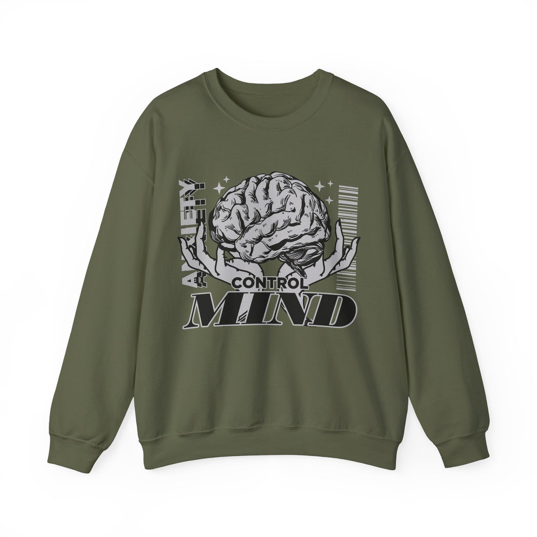 Mind Control Sweatshirt - Graphic Sweatshirt from Tee Utopia