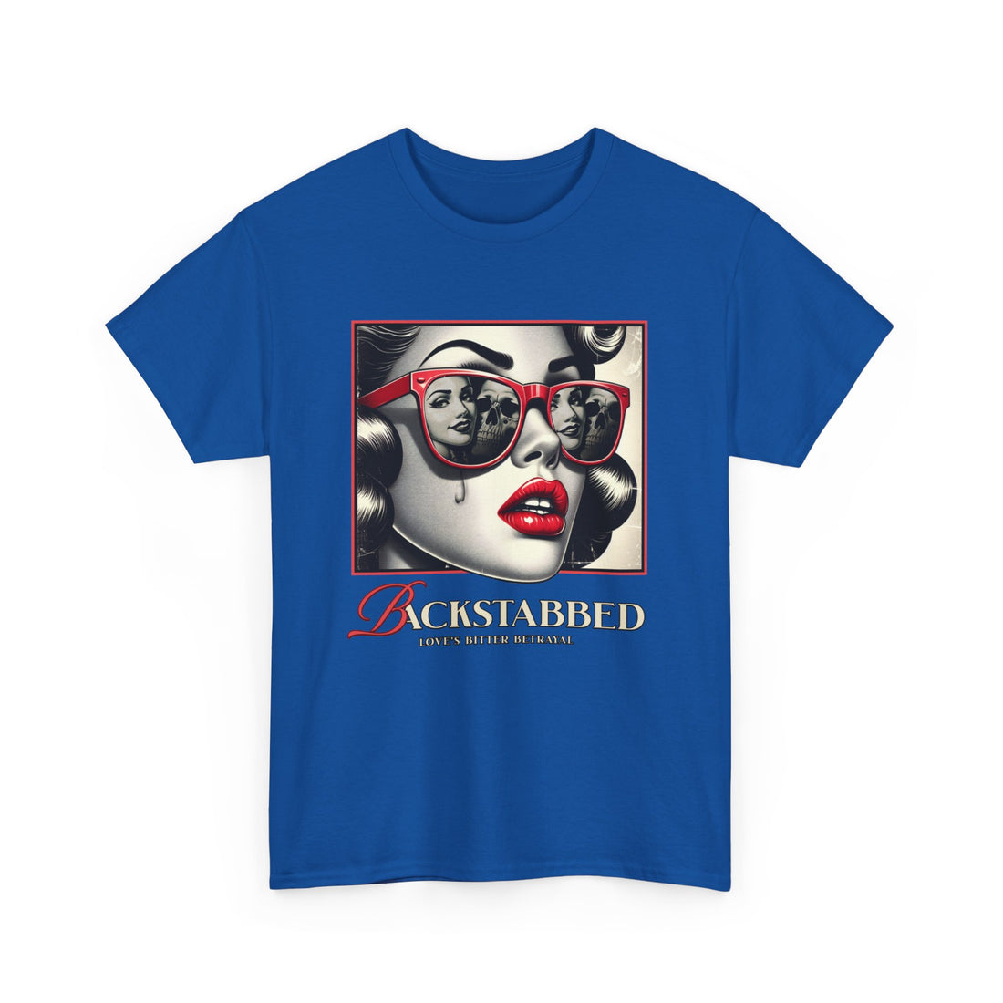 Backstabbed T-Shirt - Graphic T-Shirt from Tee Utopia