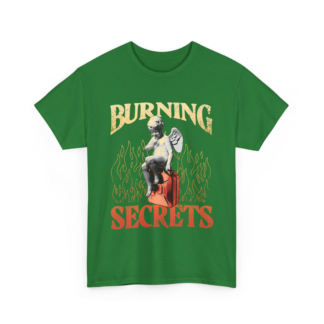 Burning Secrets T-Shirt - Graphic T-Shirt from Tee Utopia