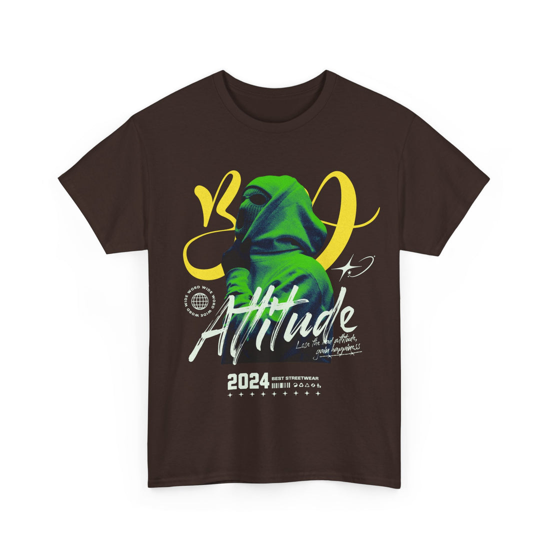 Attitude T-Shirt - Graphic T-Shirt from Tee Utopia
