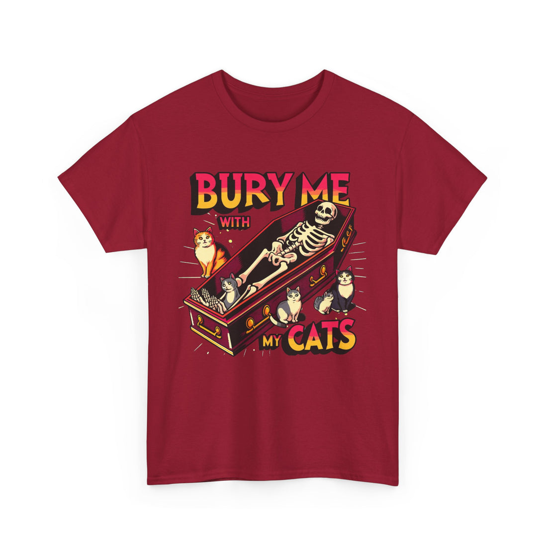 Bury Me With My T-Shirt - Graphic T-Shirt from Tee Utopia