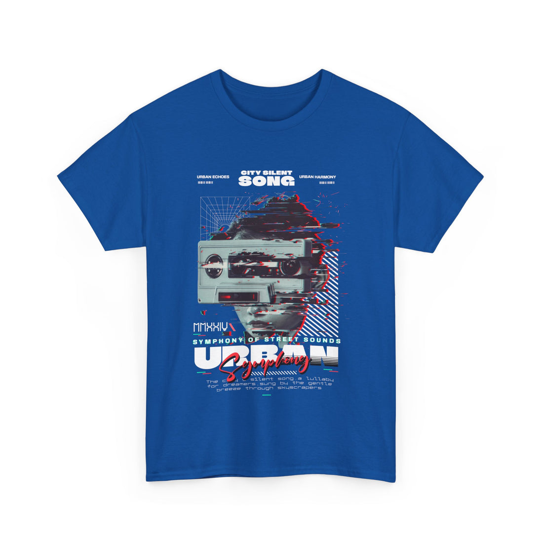 City Silent Song T-Shirt - Graphic T-Shirt from Tee Utopia