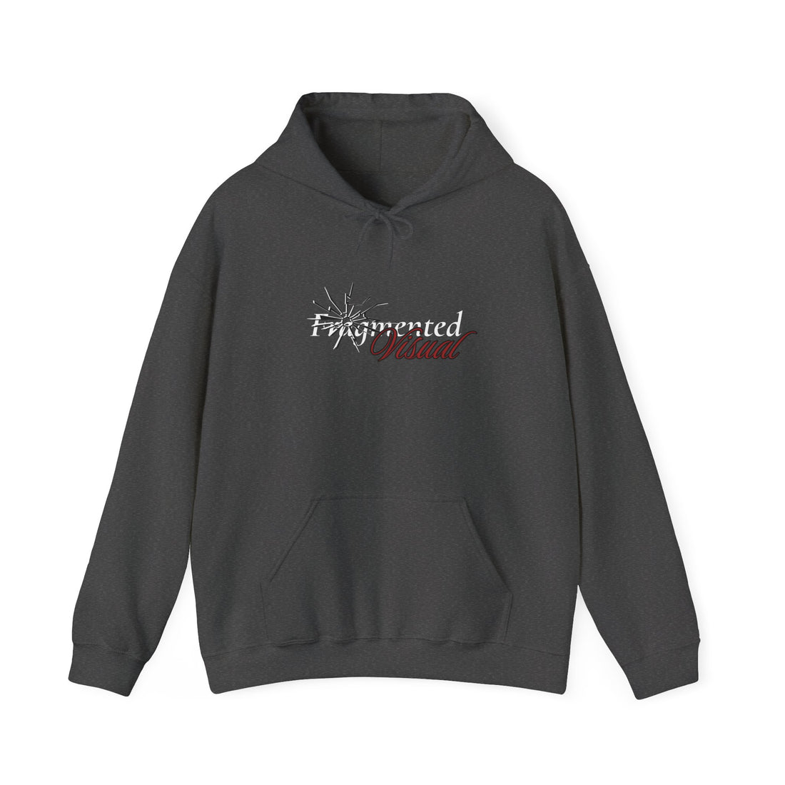 Fragmented Visual Front and Back Hoodie