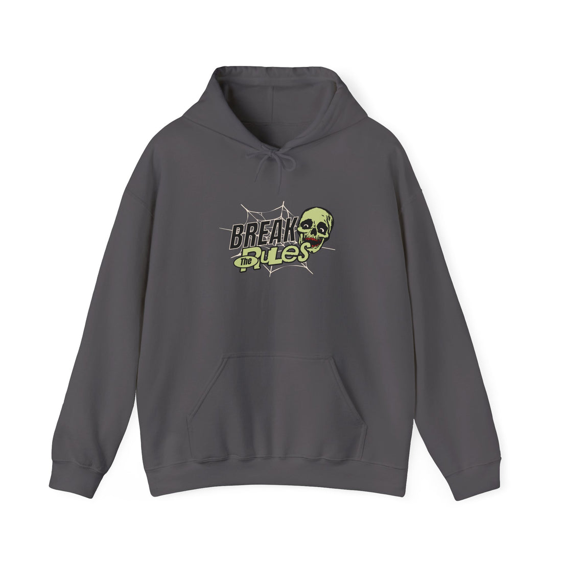 Break The Rules Front and Back Hoodie - Graphic Hoodie from Tee Utopia