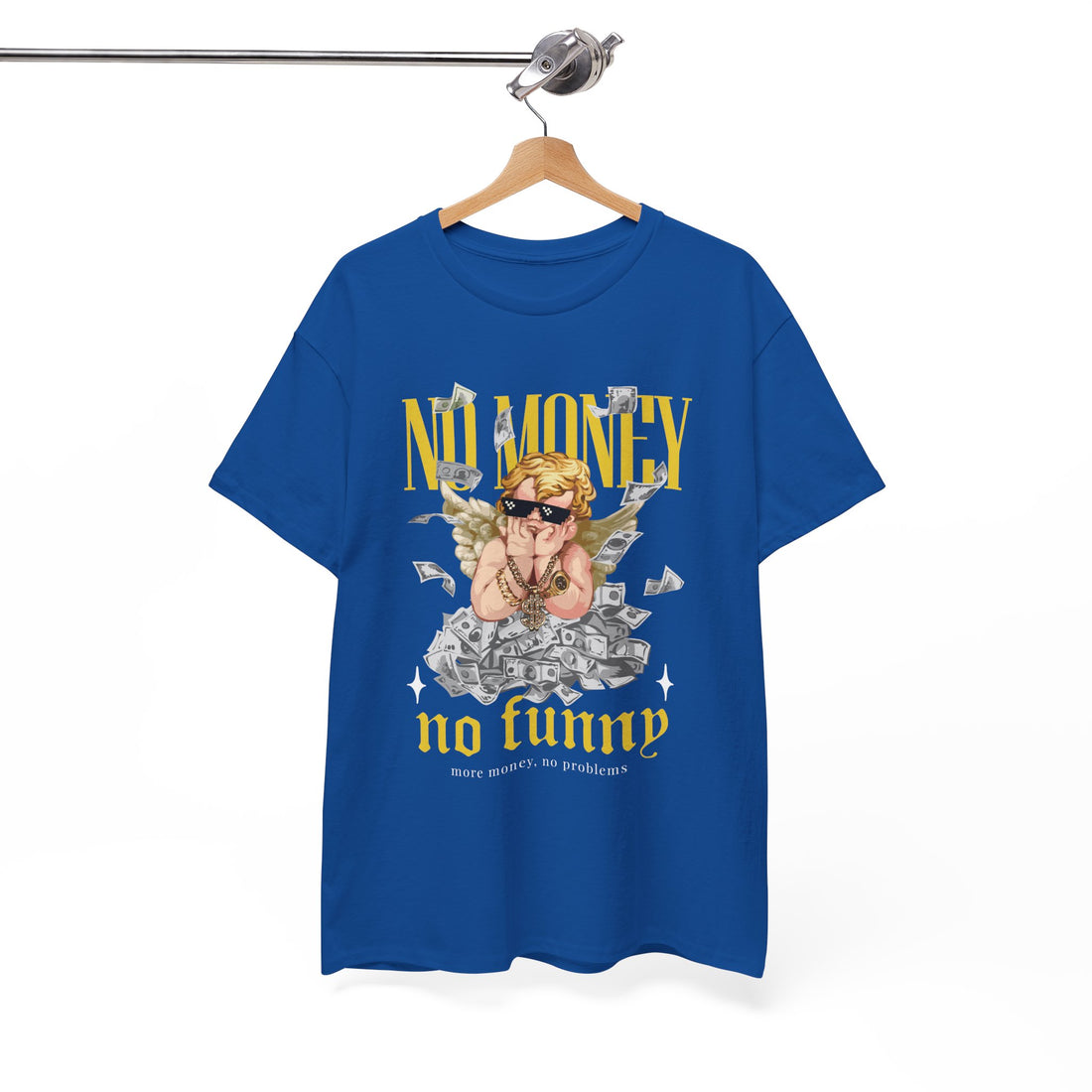 No Money No Funny T-Shirt - Graphic T-Shirt from Tee Utopia