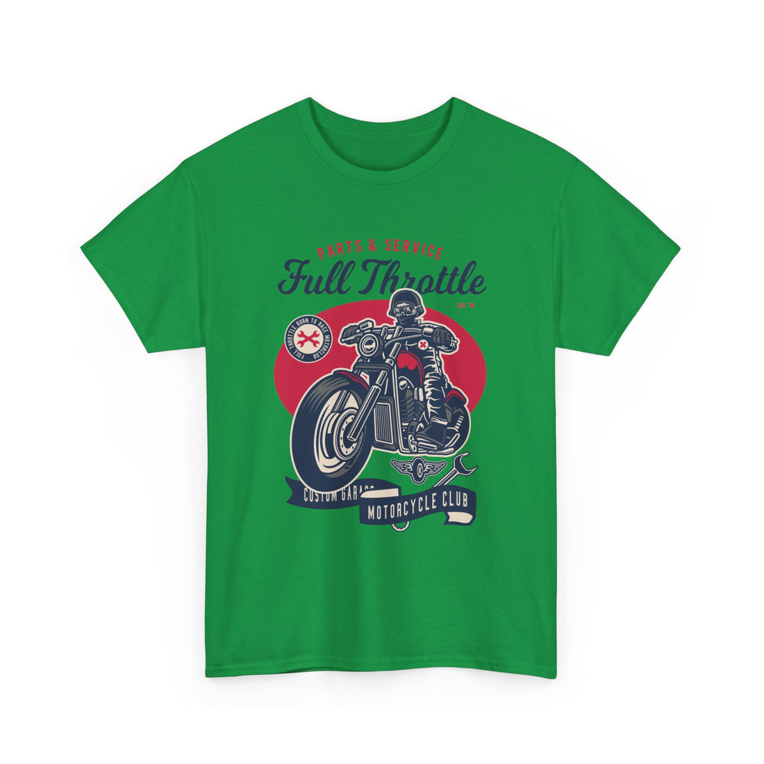 Full Throttle T-Shirt - Graphic T-Shirt from Tee Utopia
