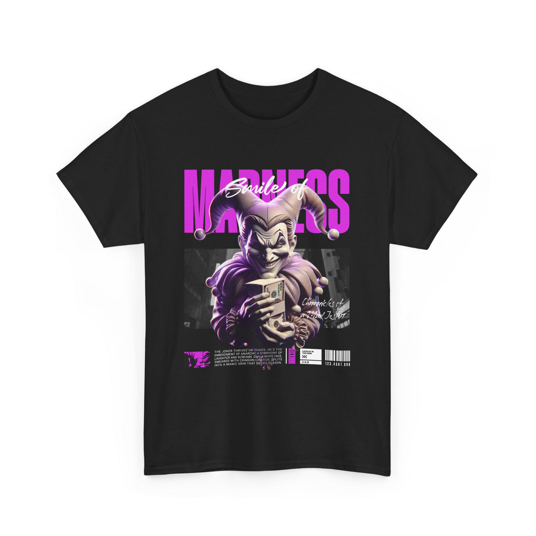 Smiles Of Madness T-Shirt - Graphic T-Shirt from Tee Utopia