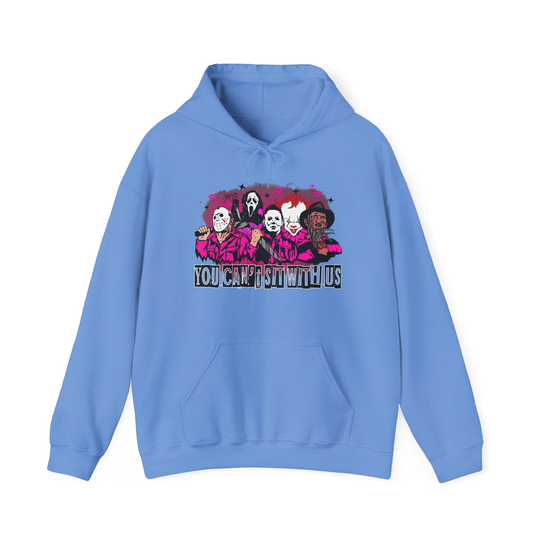 You Can't Sit With Us Hoodie - Graphic Hoodie from Tee Utopia