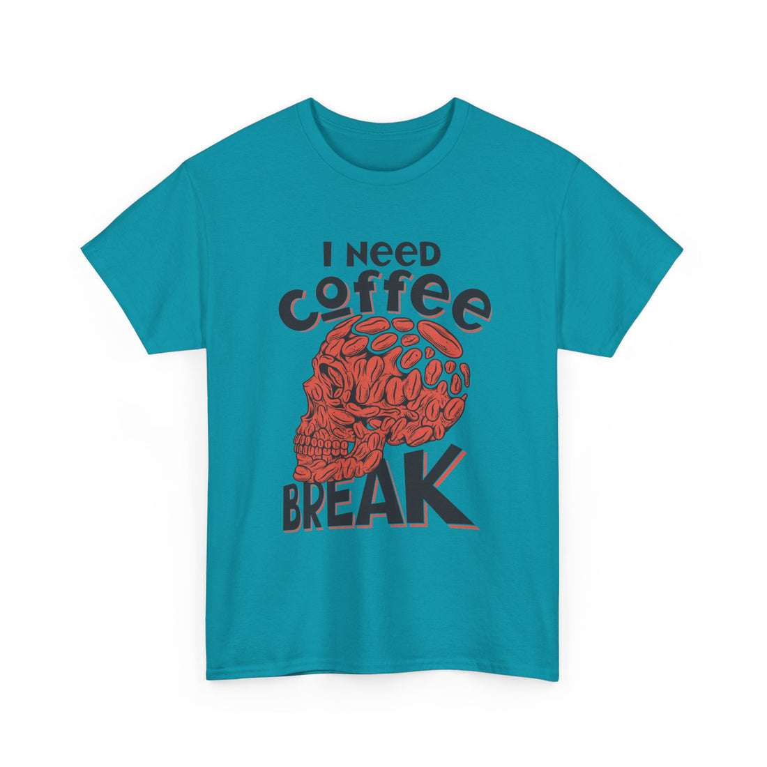 I Need Coffee Break T-Shirt - Graphic T-Shirt from Tee Utopia