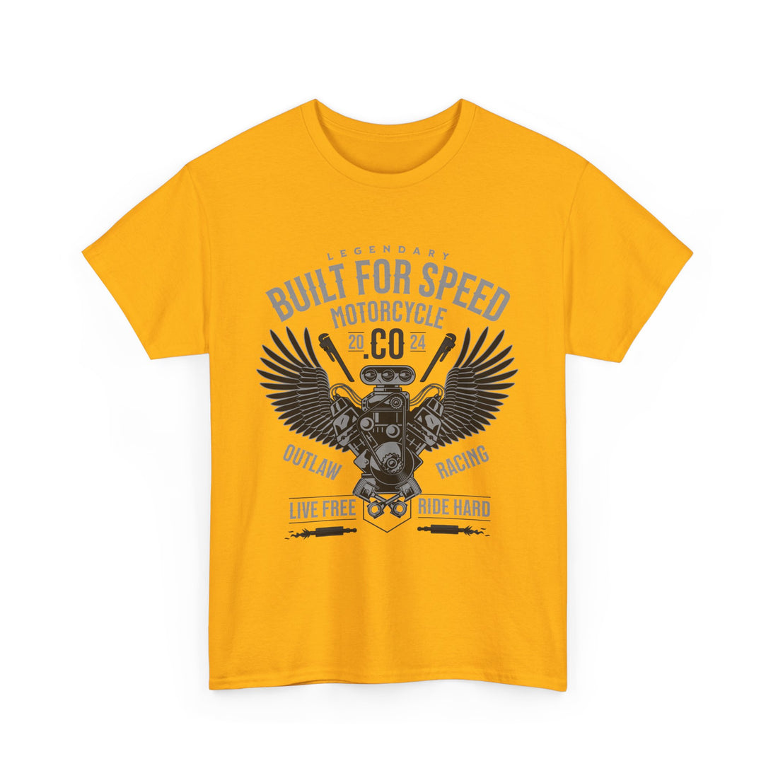 Built For Speed T-Shirt - Graphic T-Shirt from Tee Utopia