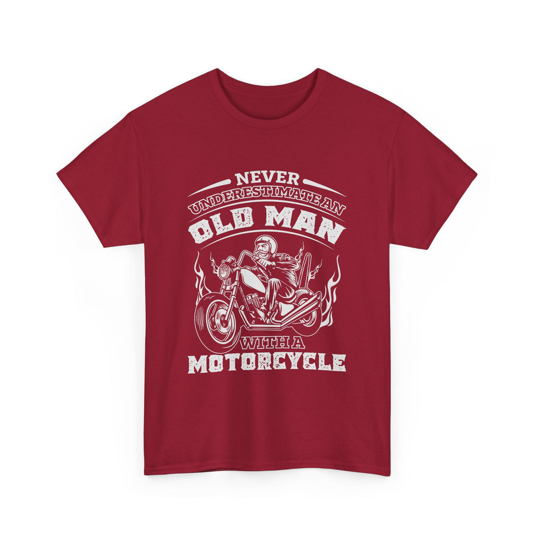 Never Underestimate An Old Man T-Shirt - Graphic T-Shirt from Tee Utopia