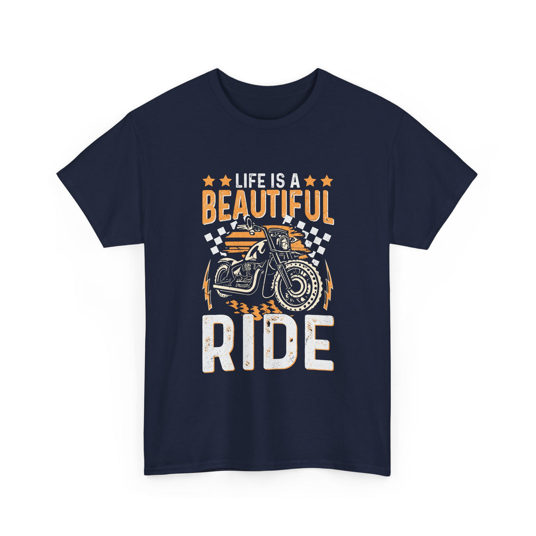 Life Is Beautiful Ride T-Shirt - Graphic T-Shirt from Tee Utopia