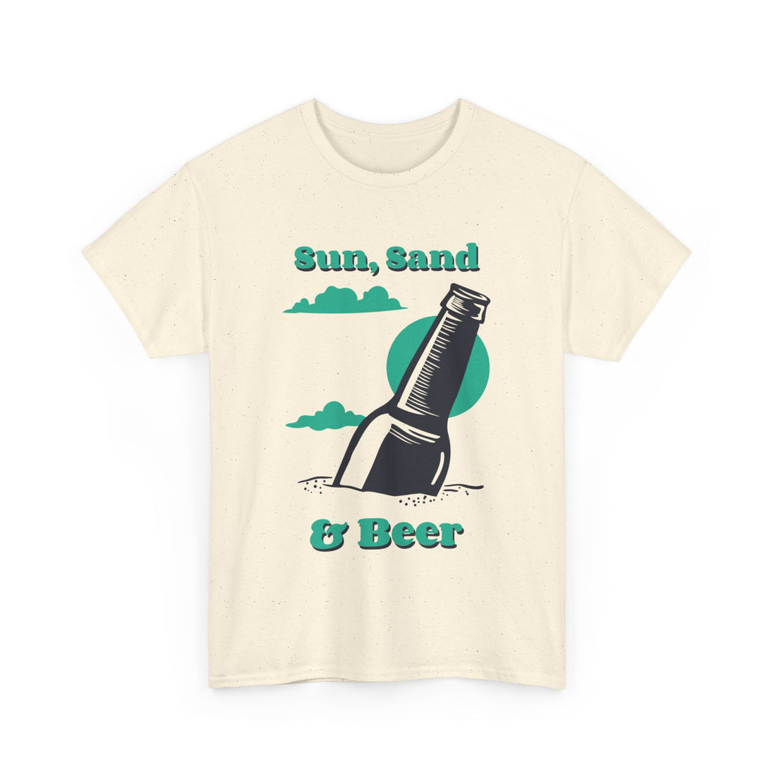 Sun, Sand & Beer  T-Shirt - Graphic T-Shirt from Tee Utopia