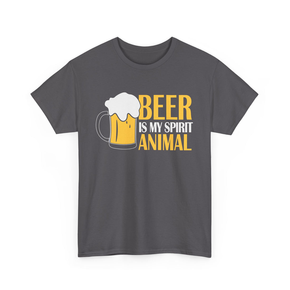 Beer Is My Spirit Animal  T-Shirt - Graphic T-Shirt from Tee Utopia