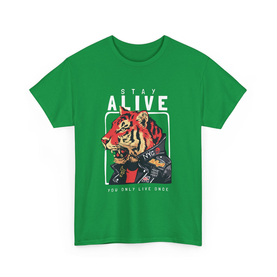 Stay Alive T-Shirt - Graphic T-Shirt from Tee Utopia