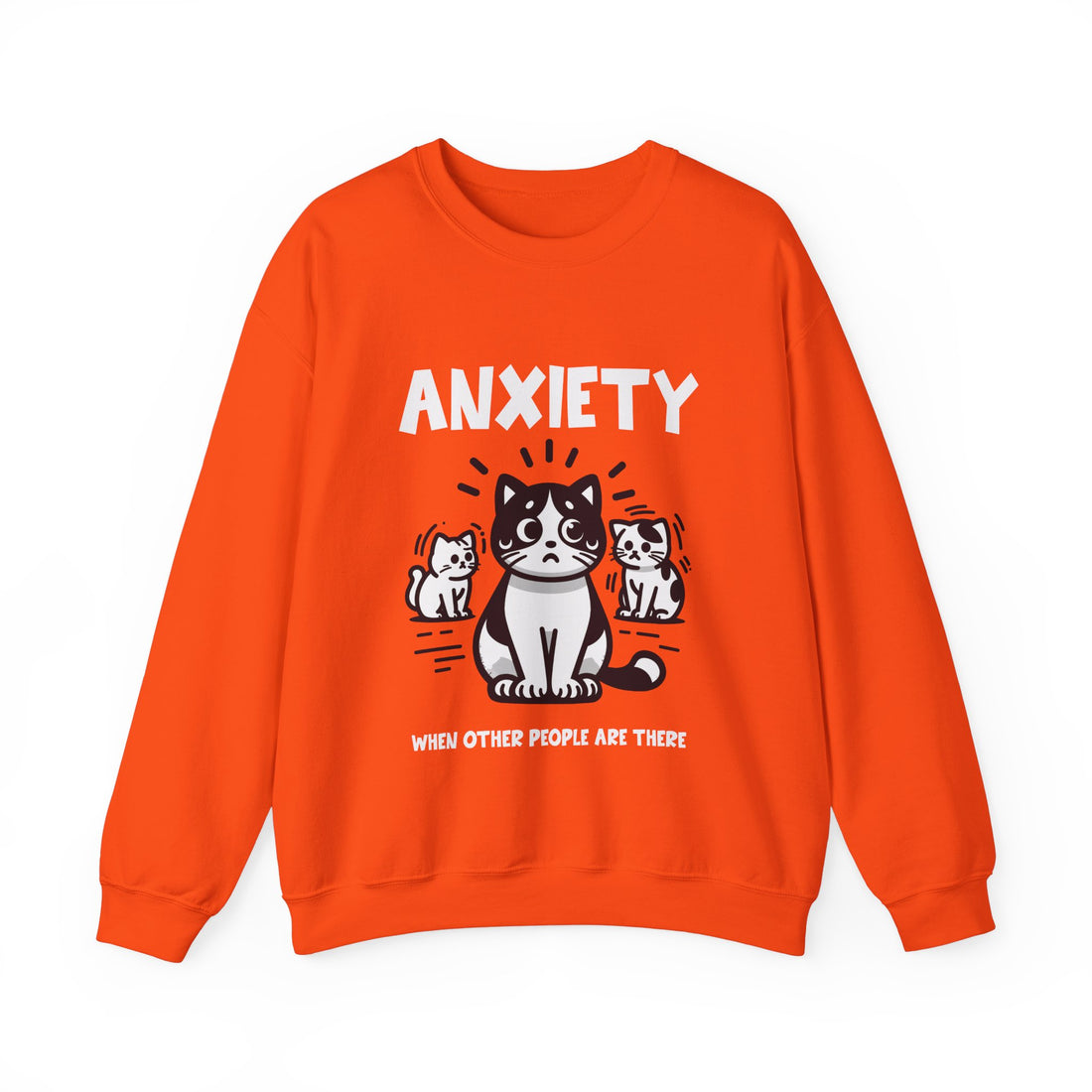 When Other People Are There Sweatshirt - Graphic Sweatshirt from Tee Utopia