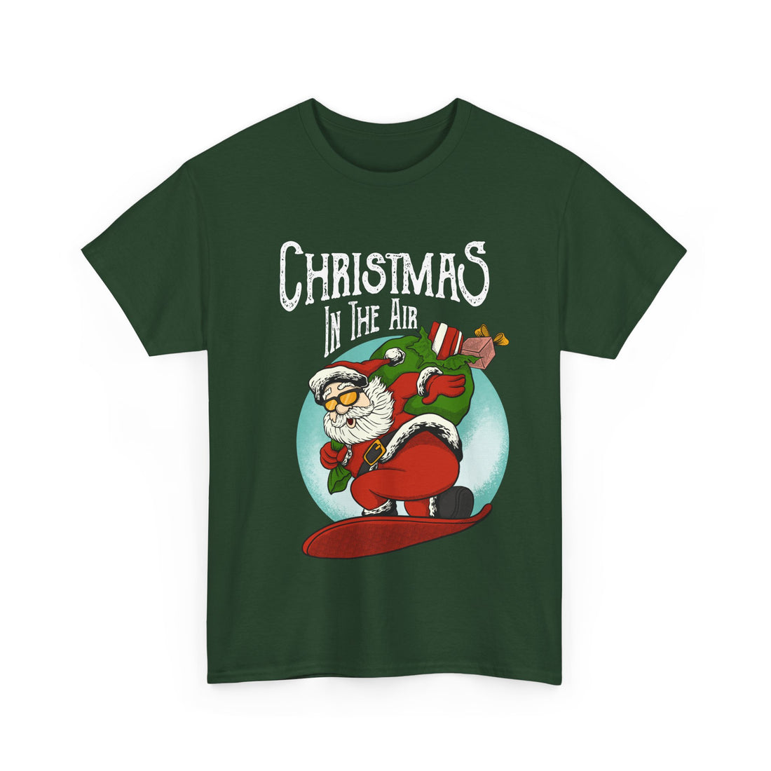 Christmas In The Air T-Shirt - Graphic T-Shirt from Tee Utopia