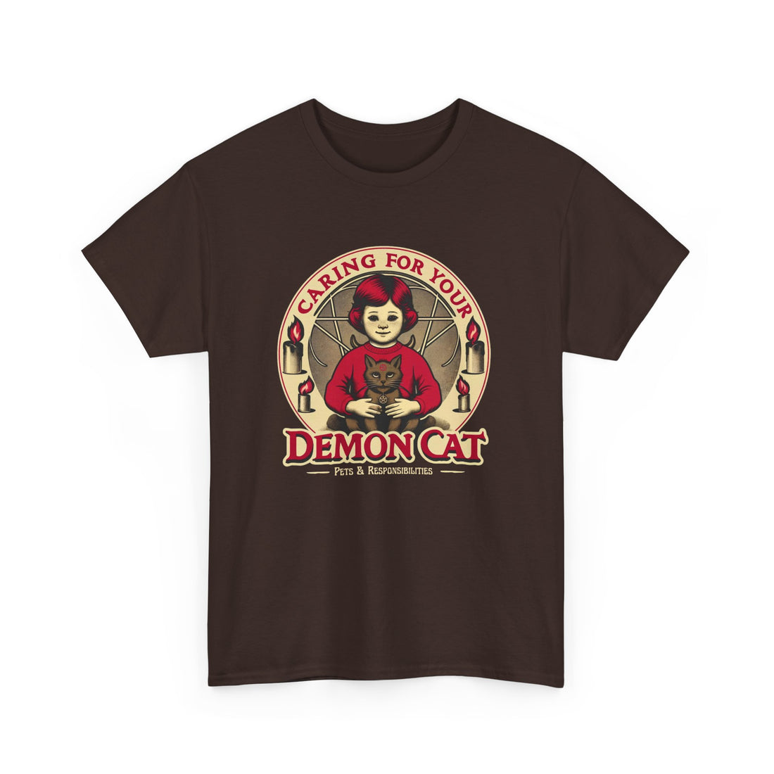 Caring For Your Demon T-Shirt - Graphic T-Shirt from Tee Utopia