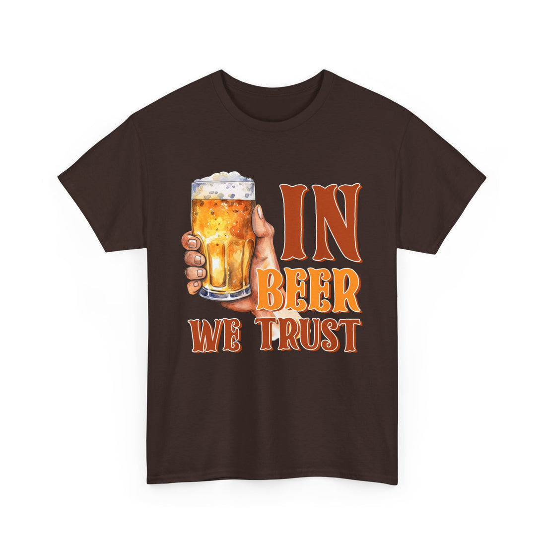 In Beer We Trust  T-Shirt - Graphic T-Shirt from Tee Utopia