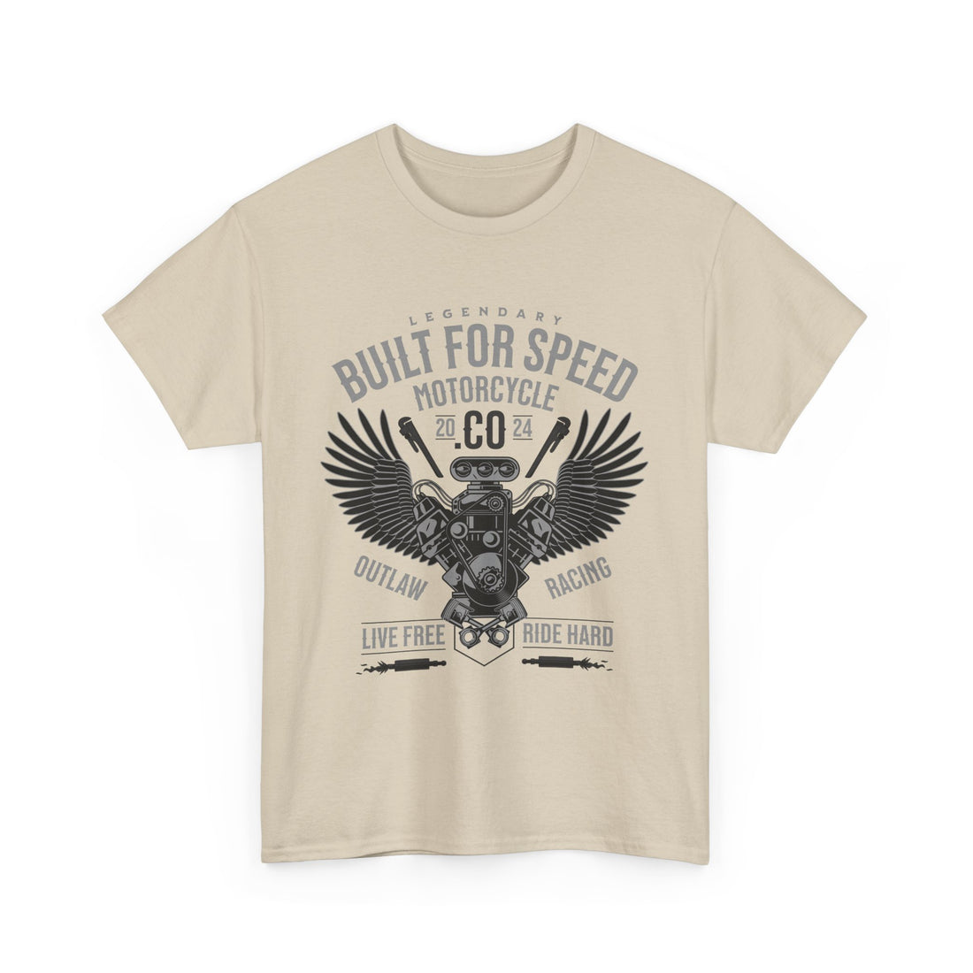 Built For Speed T-Shirt - Graphic T-Shirt from Tee Utopia