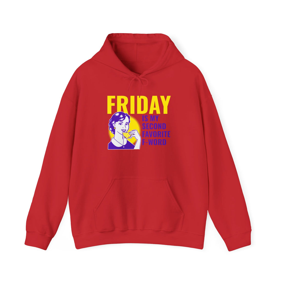 Friday Hoodie - Graphic Hoodie from Tee Utopia