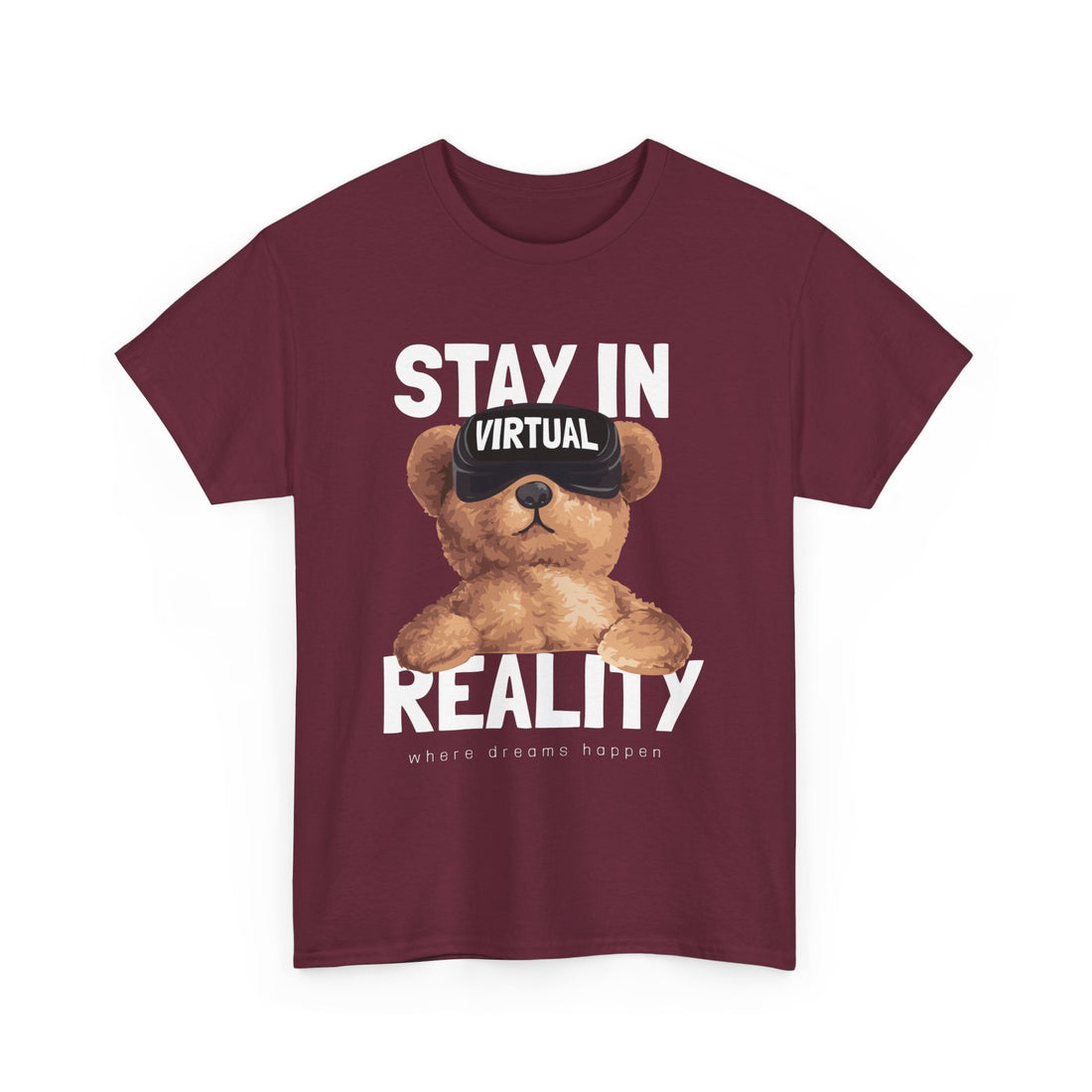 Stay In Virtual Reality T-Shirt - Graphic T-Shirt from Tee Utopia
