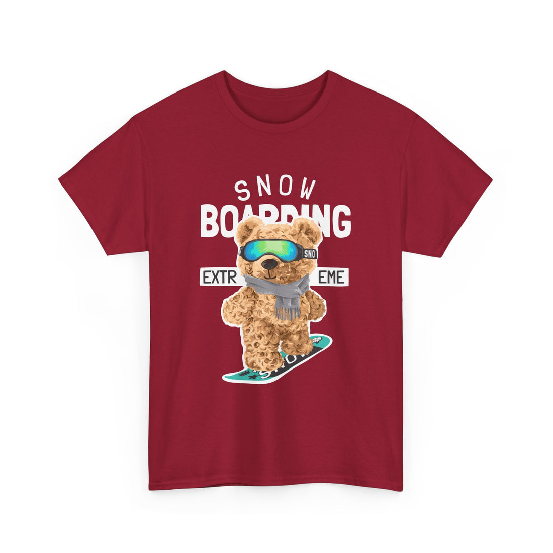 Snow Boarding Extreme T-Shirt - Graphic T-Shirt from Tee Utopia