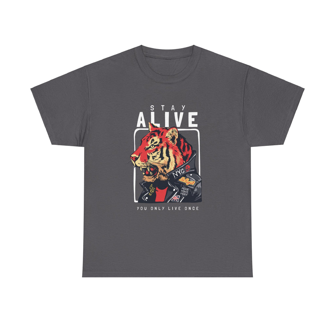 Stay Alive T-Shirt - Graphic T-Shirt from Tee Utopia