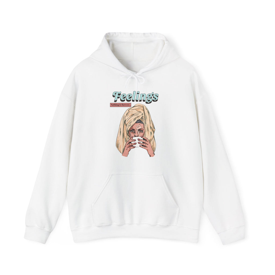 Feelings Hoodie - Graphic Hoodie from Tee Utopia