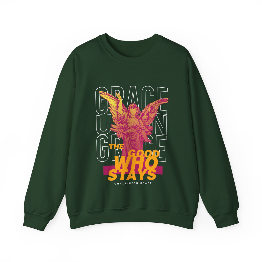 Grace Upon Grace Sweatshirt - Graphic Sweatshirt from Tee Utopia
