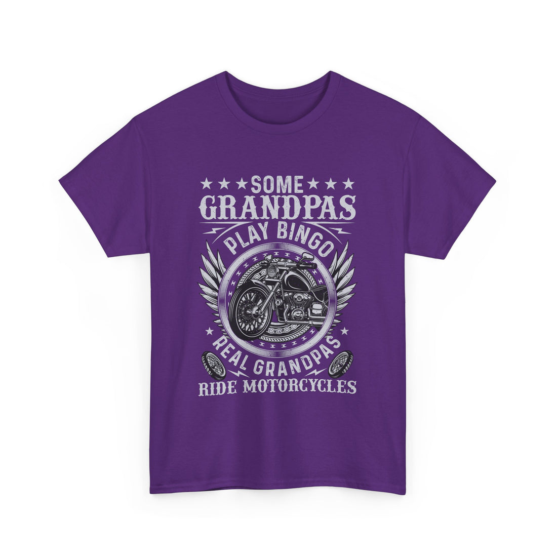 Real Grandpas Ride T-Shirt - Graphic T-Shirt from Tee Utopia