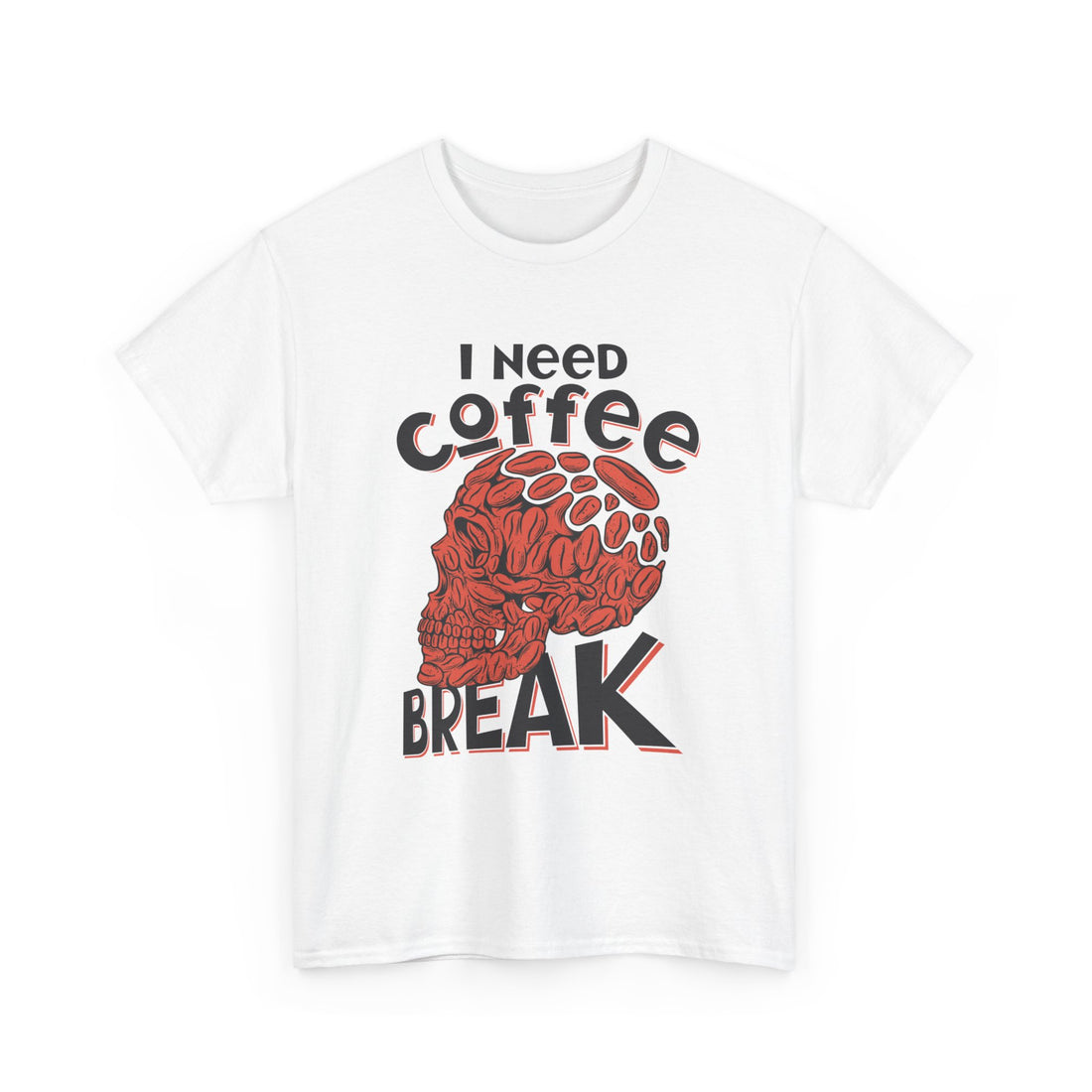 I Need Coffee Break T-Shirt - Graphic T-Shirt from Tee Utopia