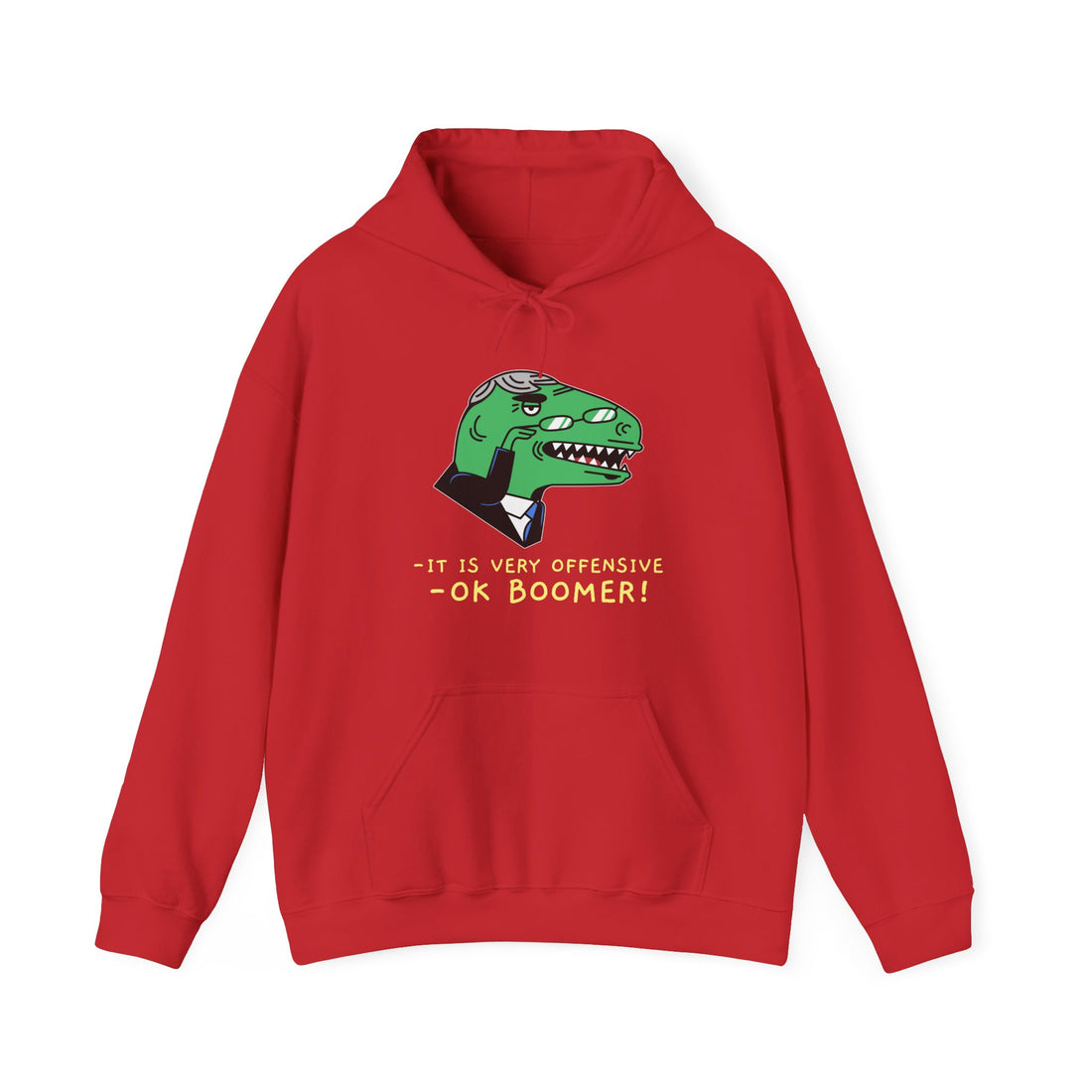 OK Boomer! Hoodie - Graphic Hoodie from Tee Utopia
