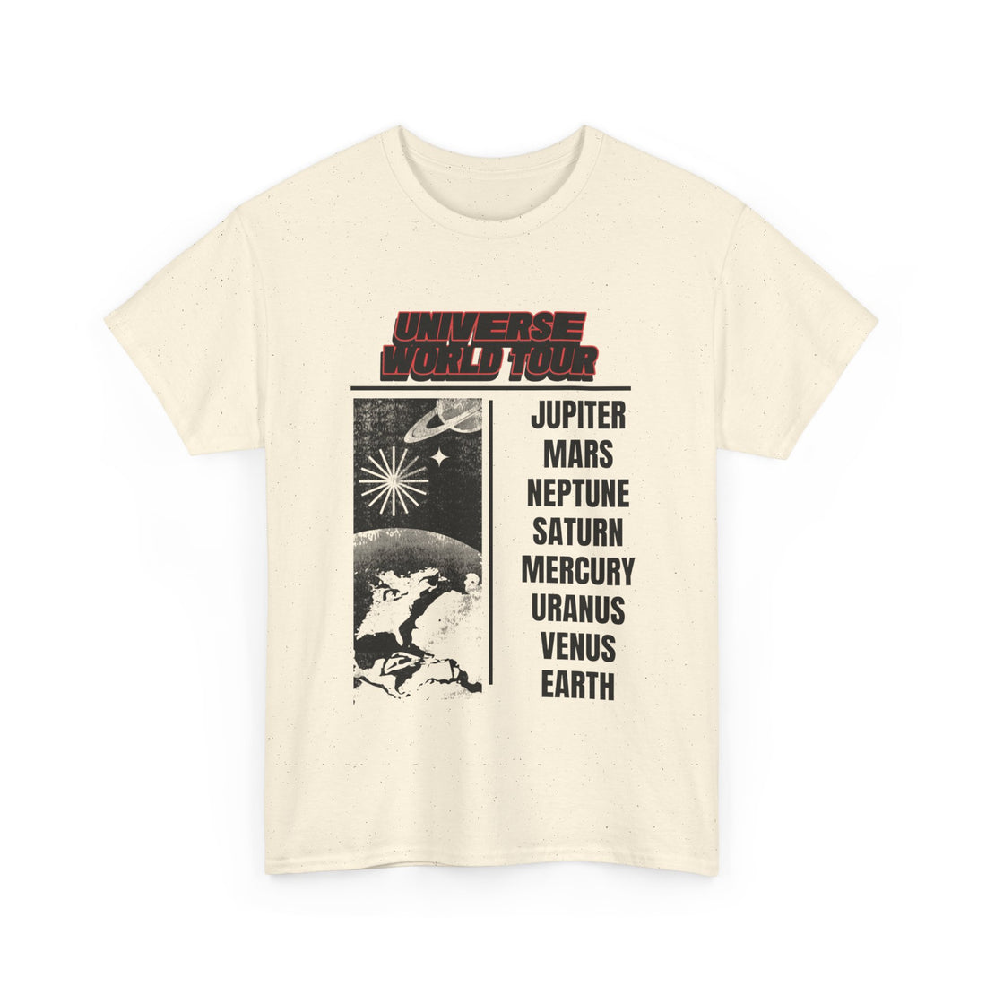 Universe World Tour T-Shirt - Graphic T-Shirt from Tee Utopia