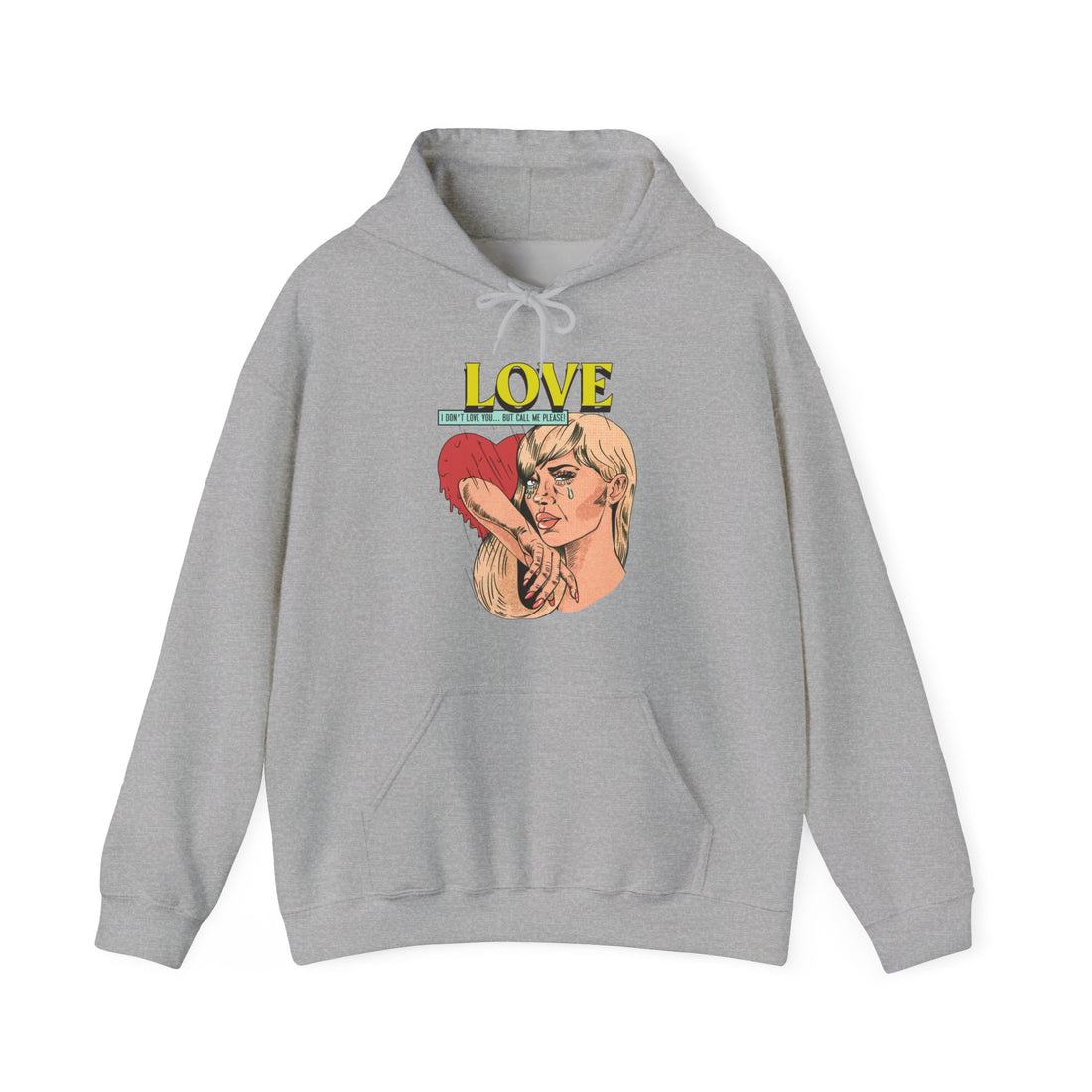 I Don't Love You Hoodie - Graphic Hoodie from Tee Utopia