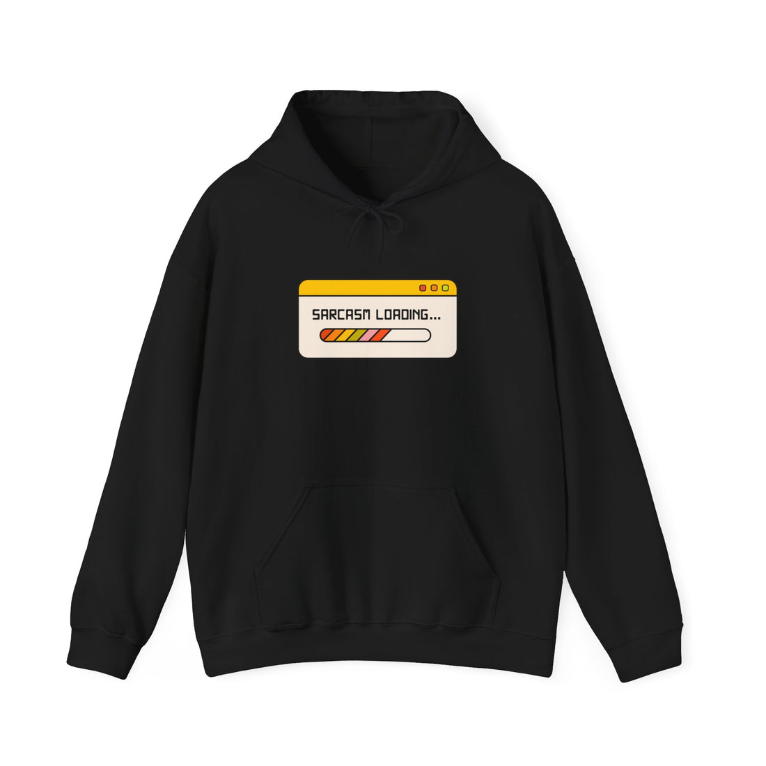 Sarcasm Loading Hoodie - Graphic Hoodie from Tee Utopia