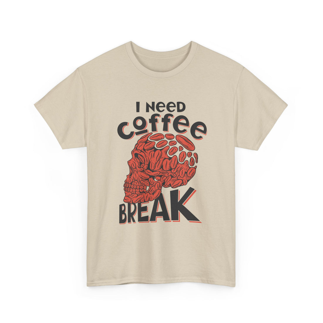 I Need Coffee Break T-Shirt - Graphic T-Shirt from Tee Utopia