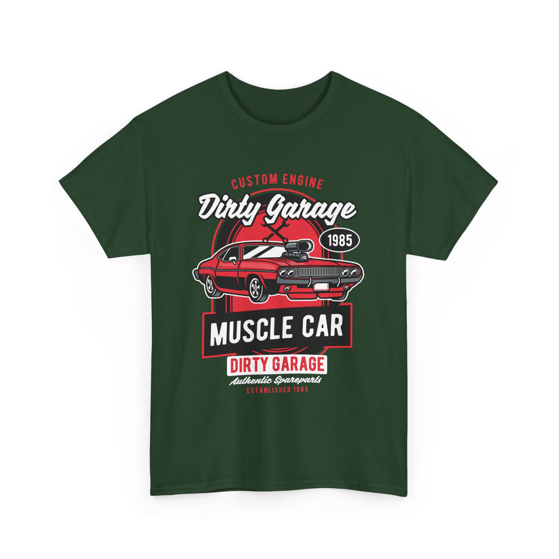 Dirty Garage T-Shirt - Graphic T-Shirt from Tee Utopia