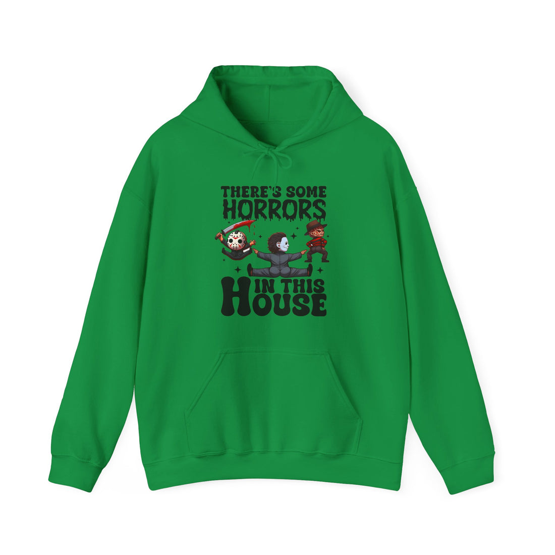 Theres Some Horrors In This House Hoodie - Graphic Hoodie from Tee Utopia