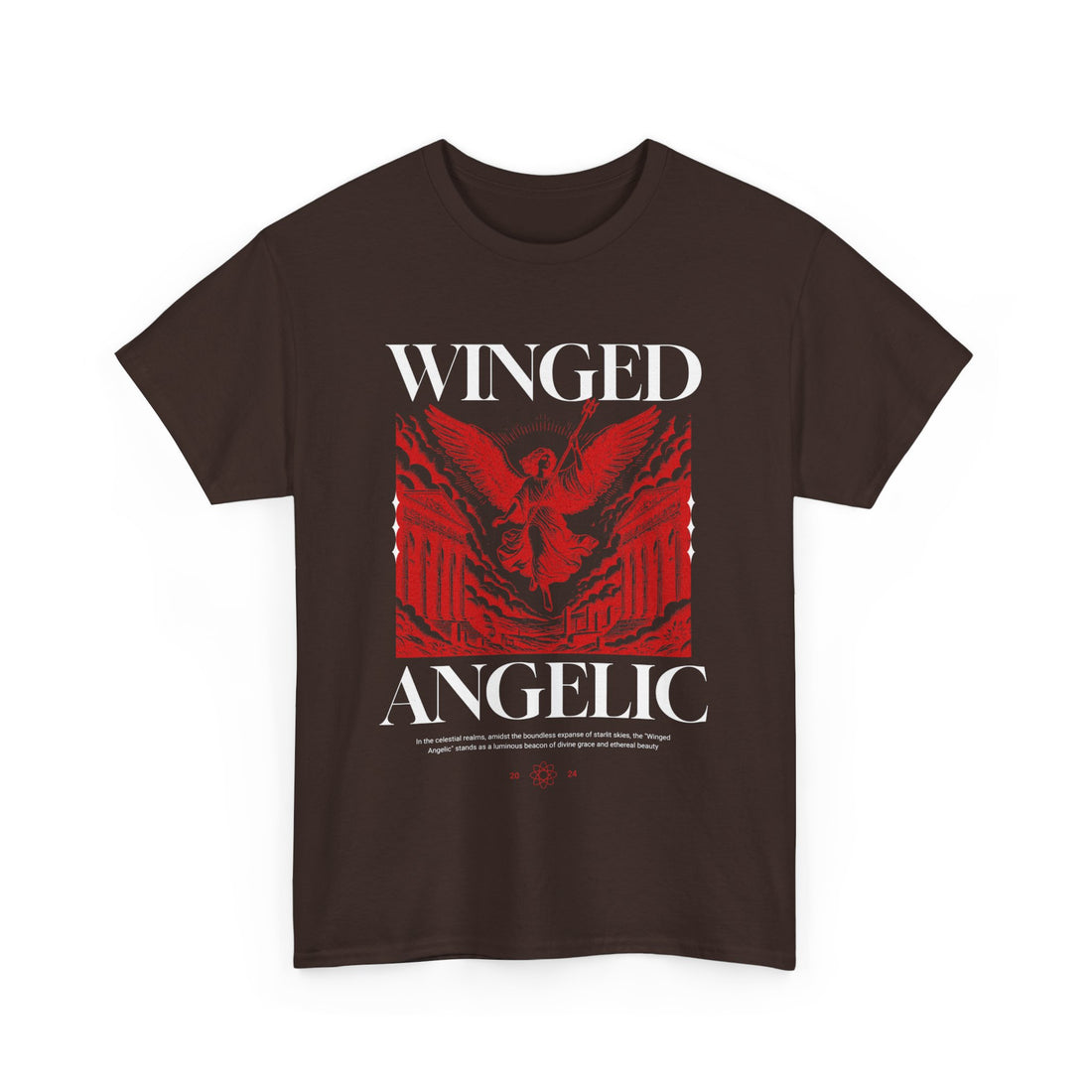Winged Angelic T-Shirt - Graphic T-Shirt from Tee Utopia
