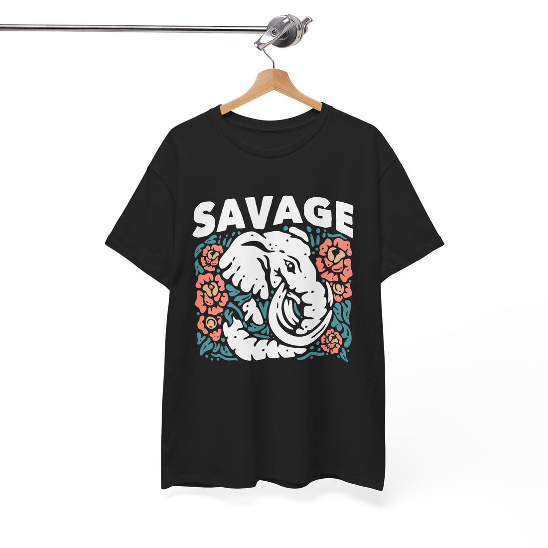 Savage T-Shirt - Graphic T-Shirt from Tee Utopia
