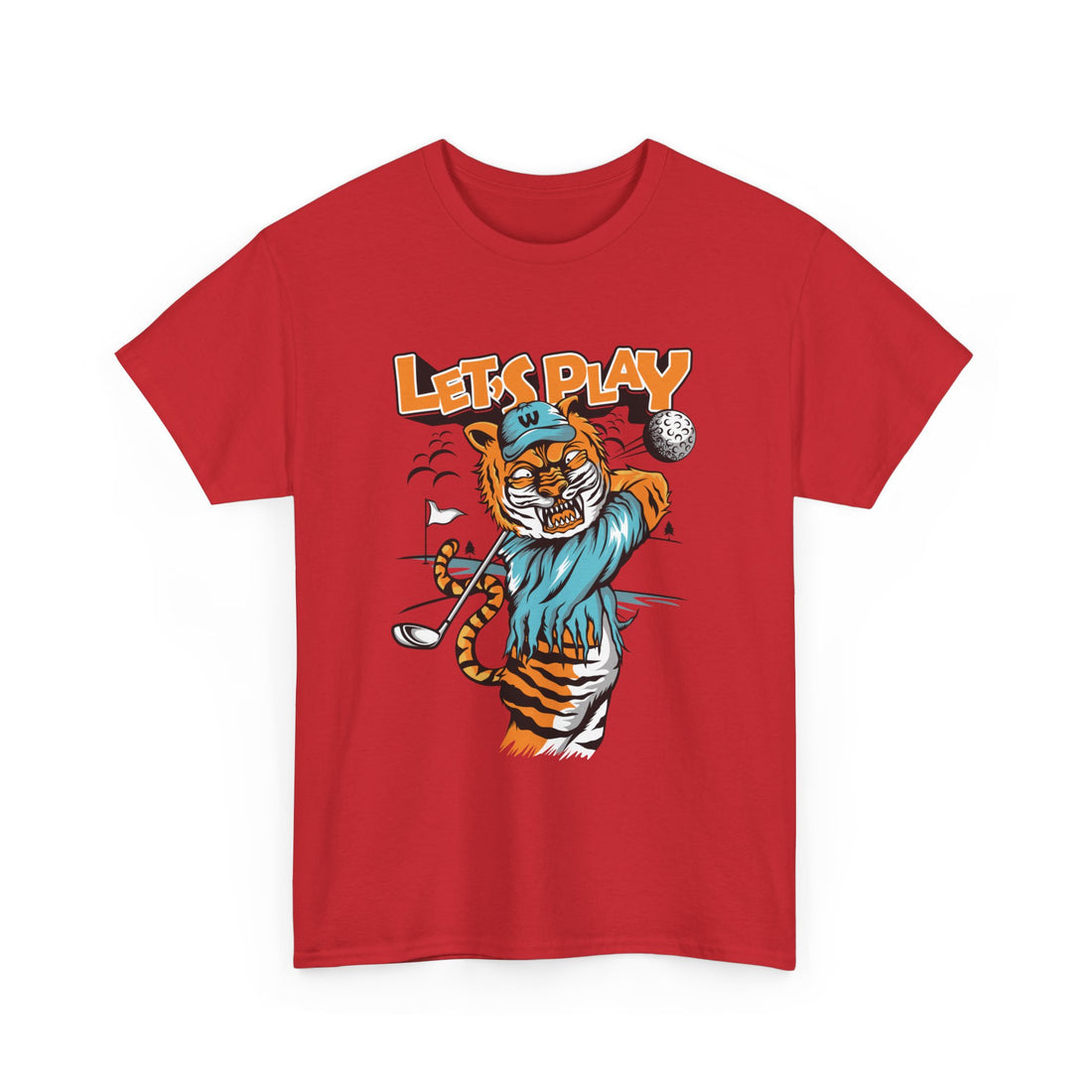 Let's Play Golf T-Shirt - Graphic T-Shirt from Tee Utopia