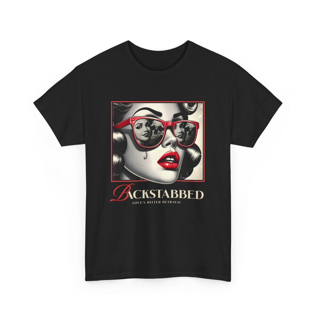 Backstabbed T-Shirt - Graphic T-Shirt from Tee Utopia