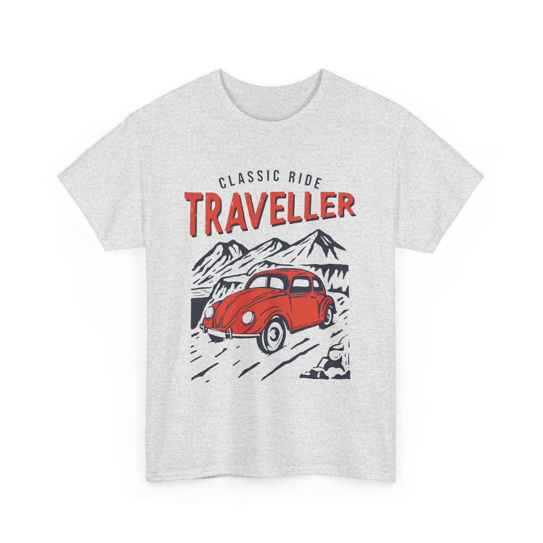 Classic Ride Traveler T-Shirt - Graphic T-Shirt from Tee Utopia