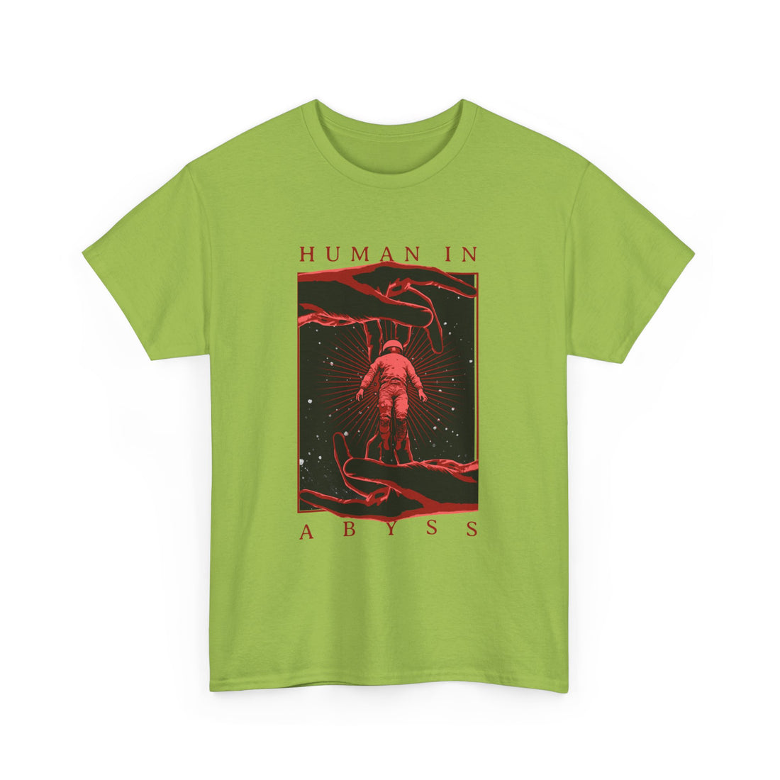 Human in Abyss T-Shirt - Graphic T-Shirt from Tee Utopia