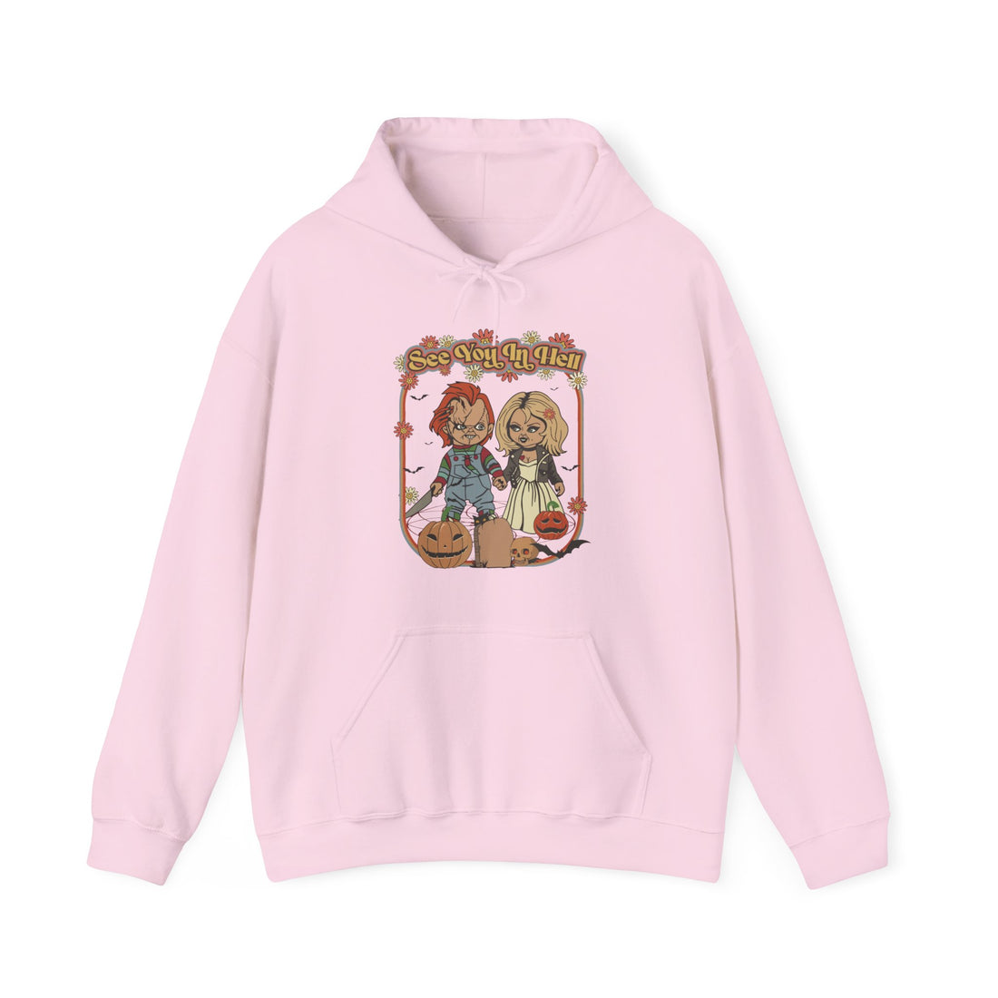 See You In Hell Chucky Hoodie - Graphic Hoodie from Tee Utopia
